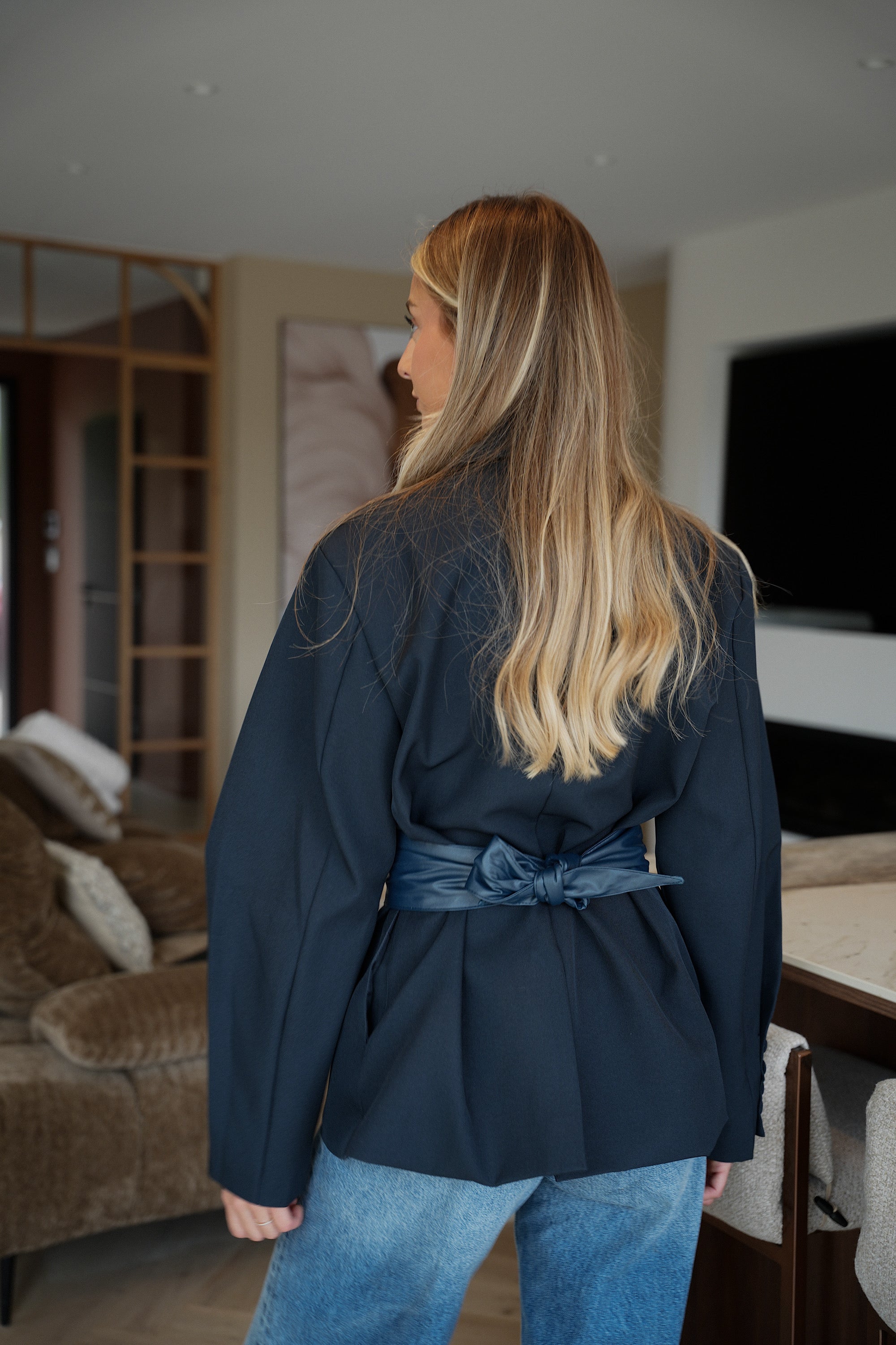 Chaqueta estilo blazer Dorothée - Azul marino