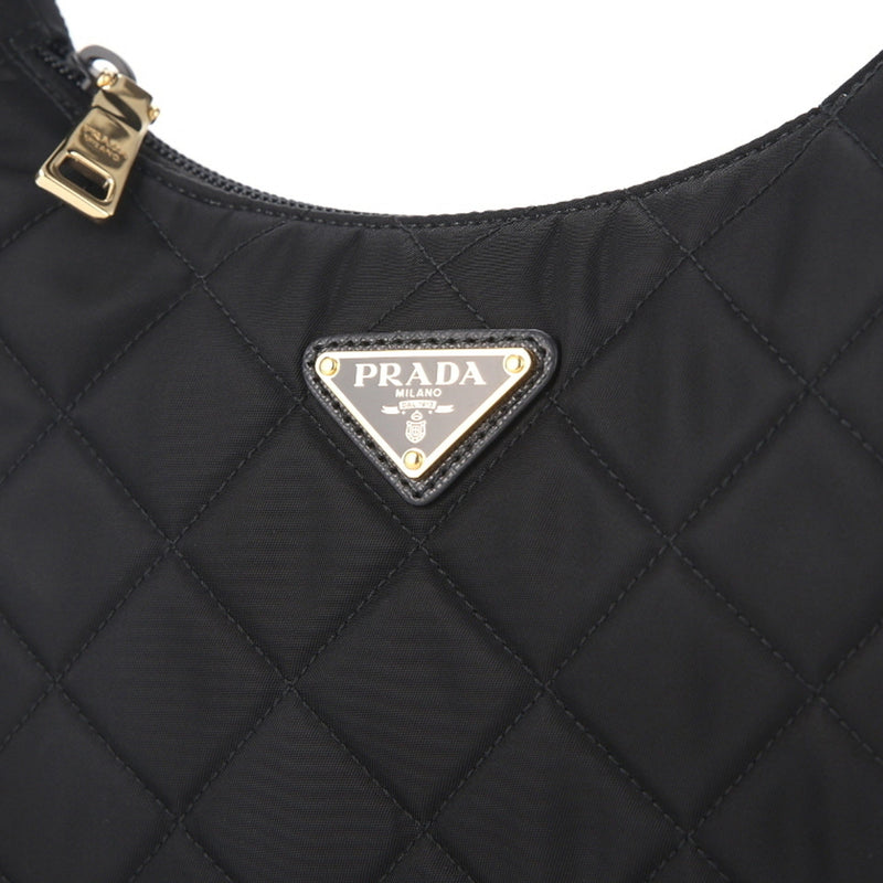Prada - Sac Bandoulière Re-Nylon Quilted - Femme - Black