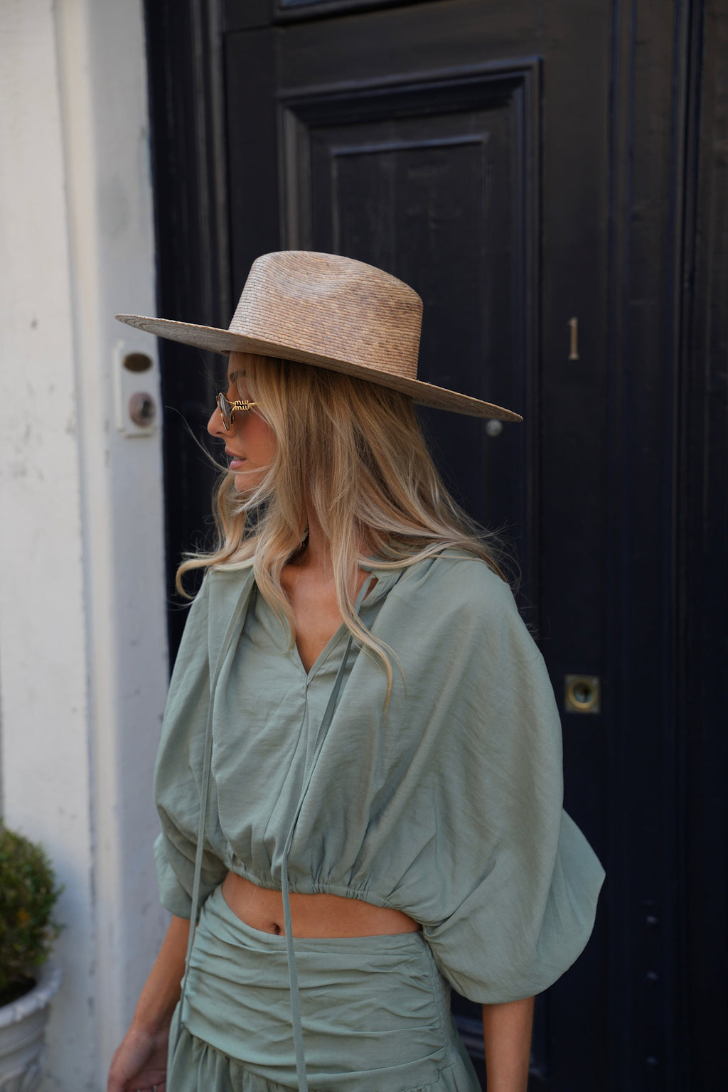 Ugo Short Blouse - Khaki