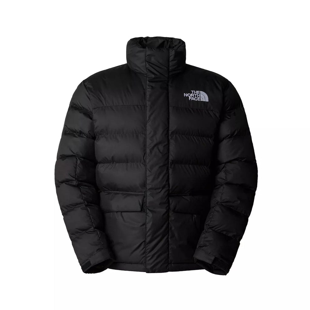 The North Face - Chaqueta De Plumas Con Capucha M Limbara Insulated - Negro Negro Blanco