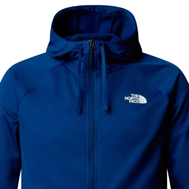 The North Face - Veste À Capuche Zippée M Reaxion 2.0 - Bleu Gris