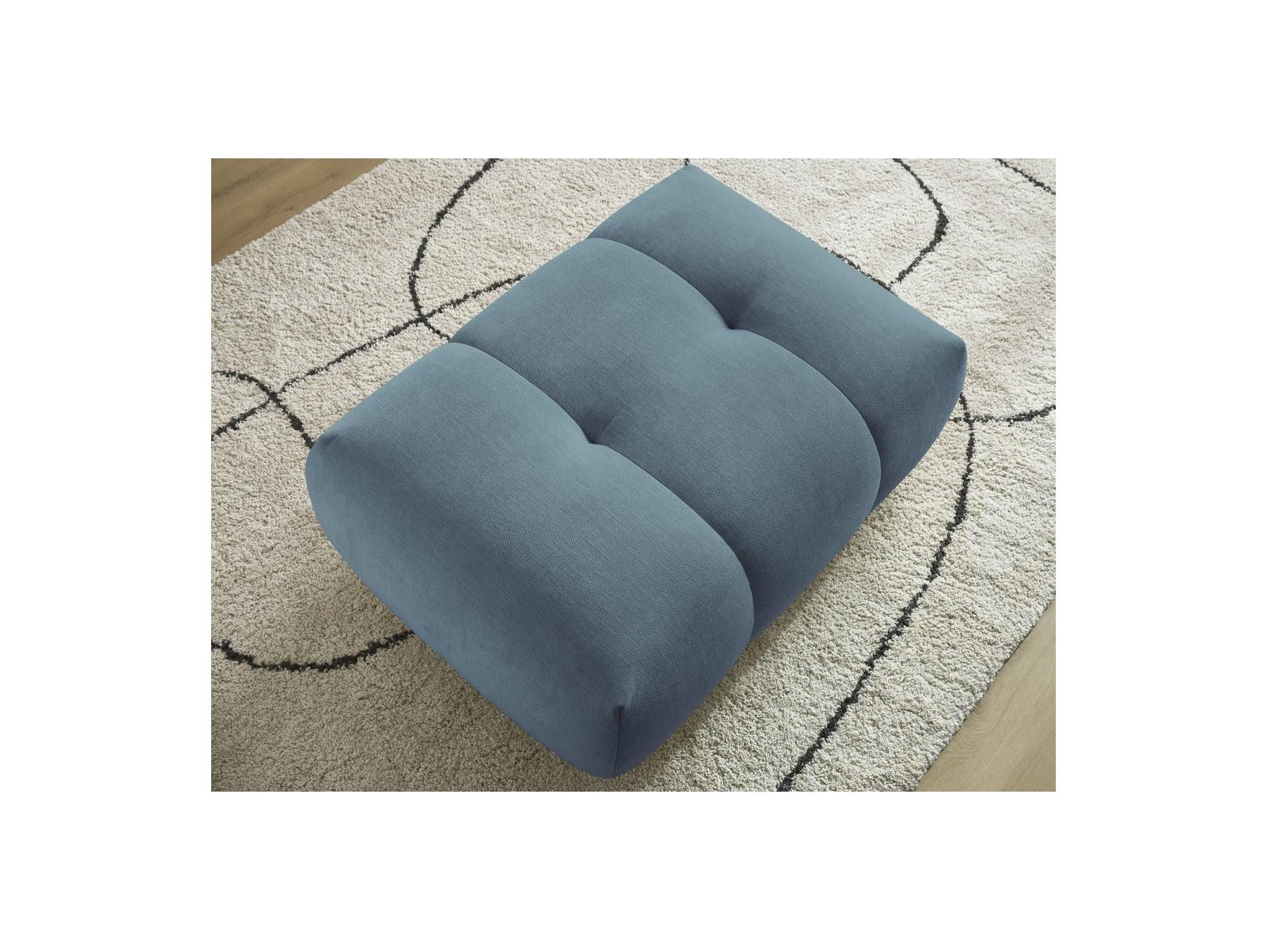 Fuji - Pouf - Tissu Lisse