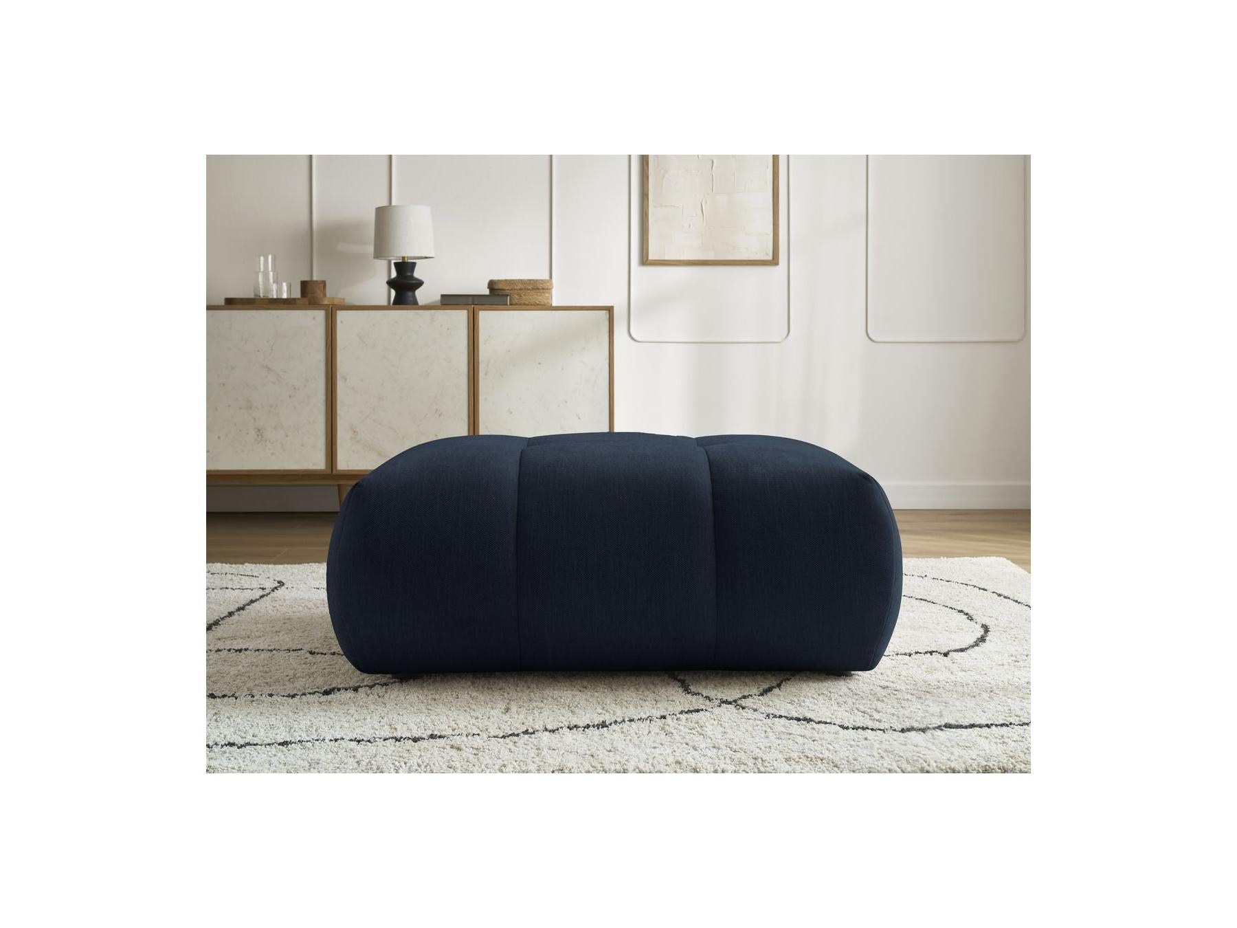 Fuji - Pouf - Tissu Lisse