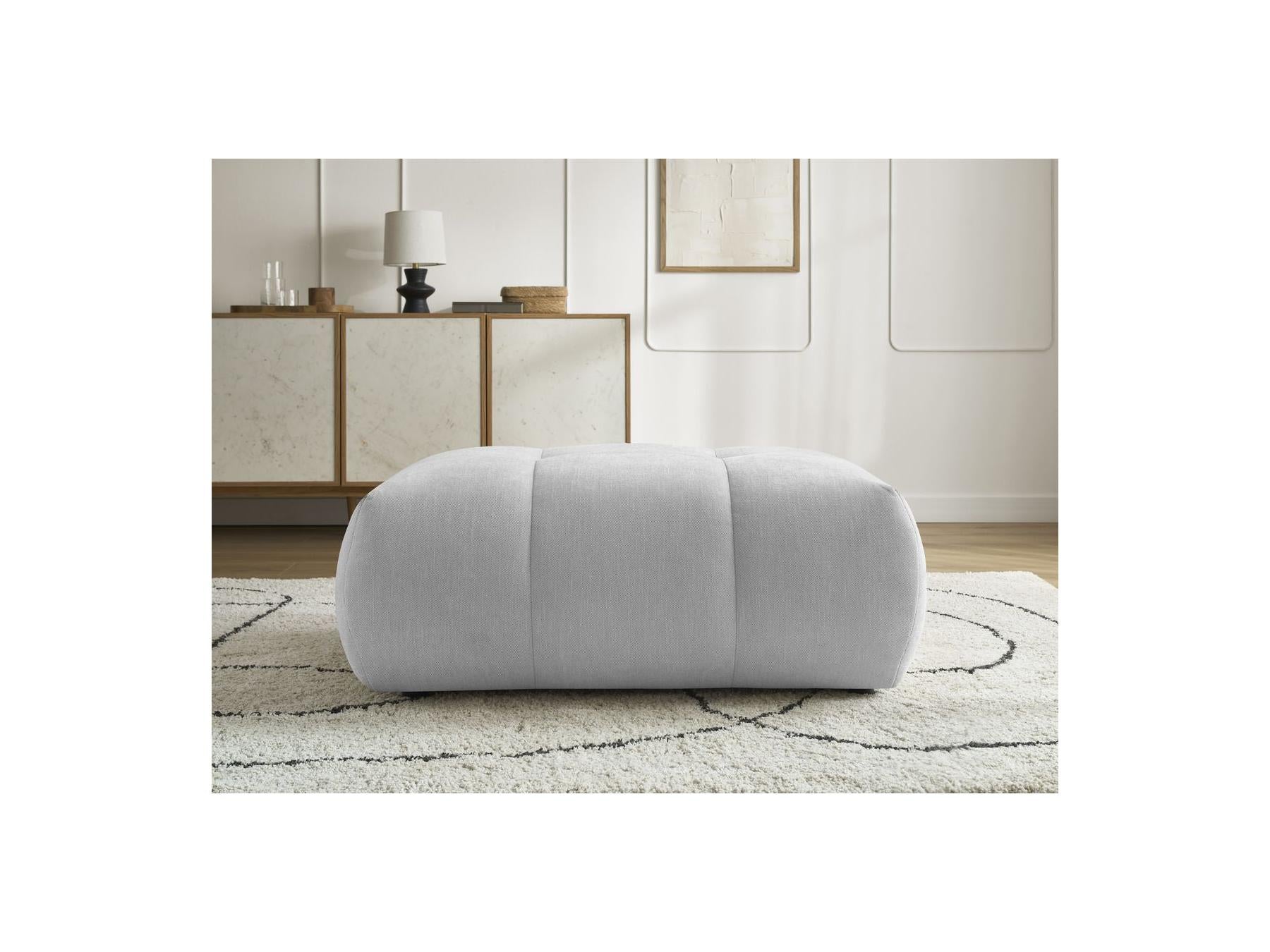 Fuji - Pouf - Tissu Lisse