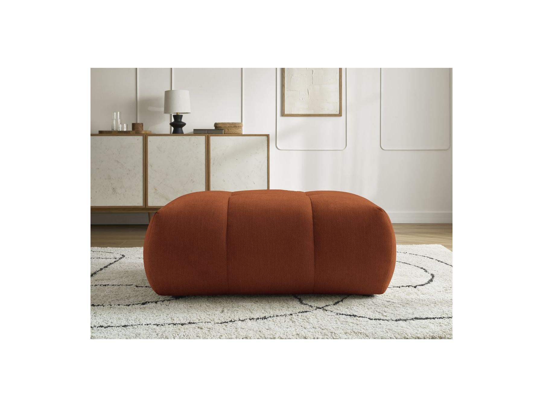 Fuji - Pouf - Tissu Lisse