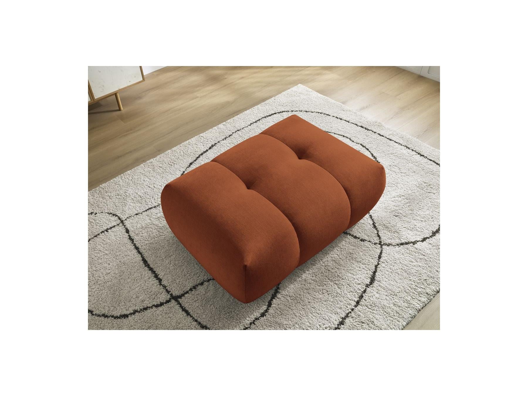 Fuji - Pouf - Tissu Lisse
