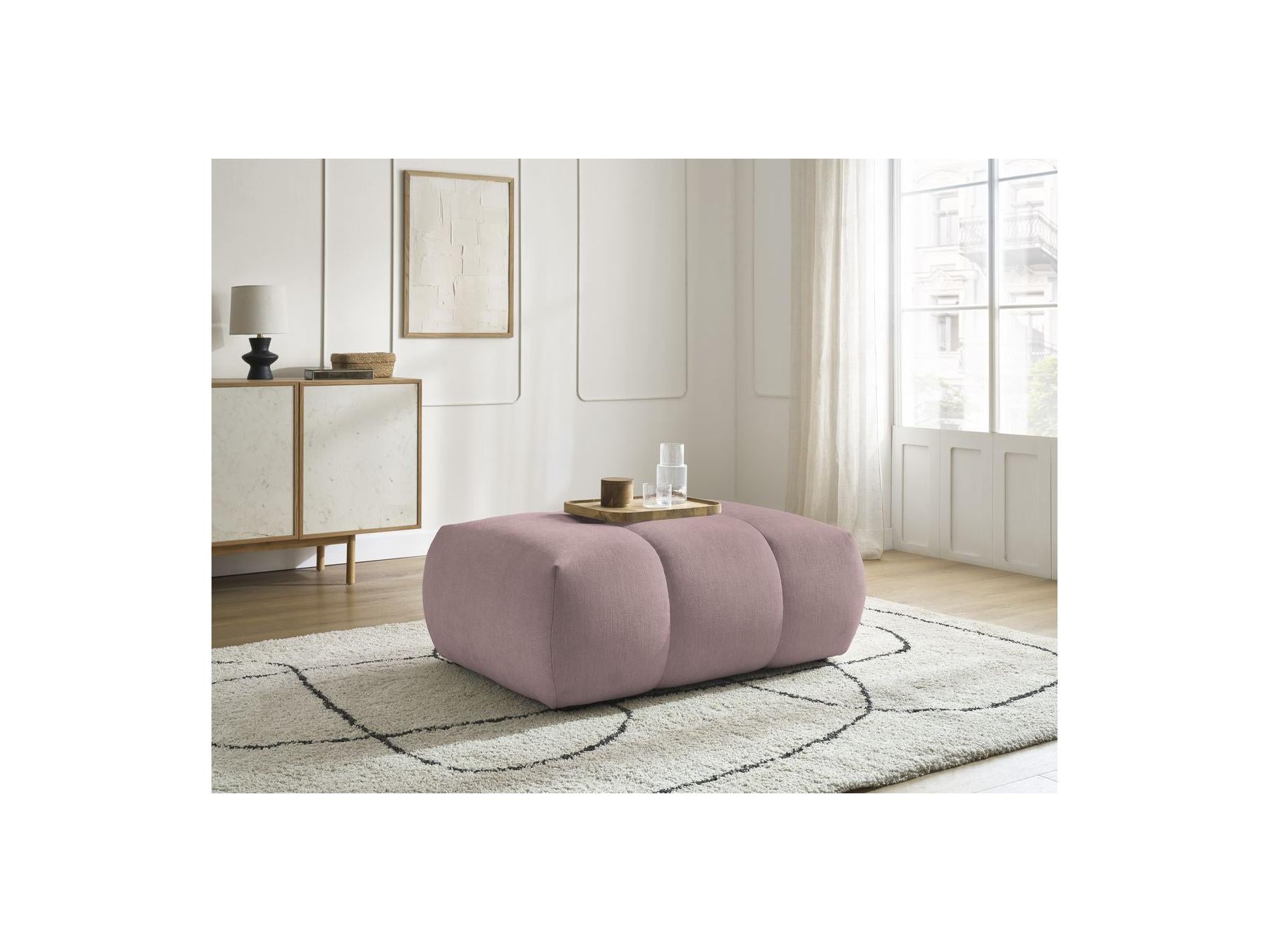Fuji - Pouf - Tissu Lisse