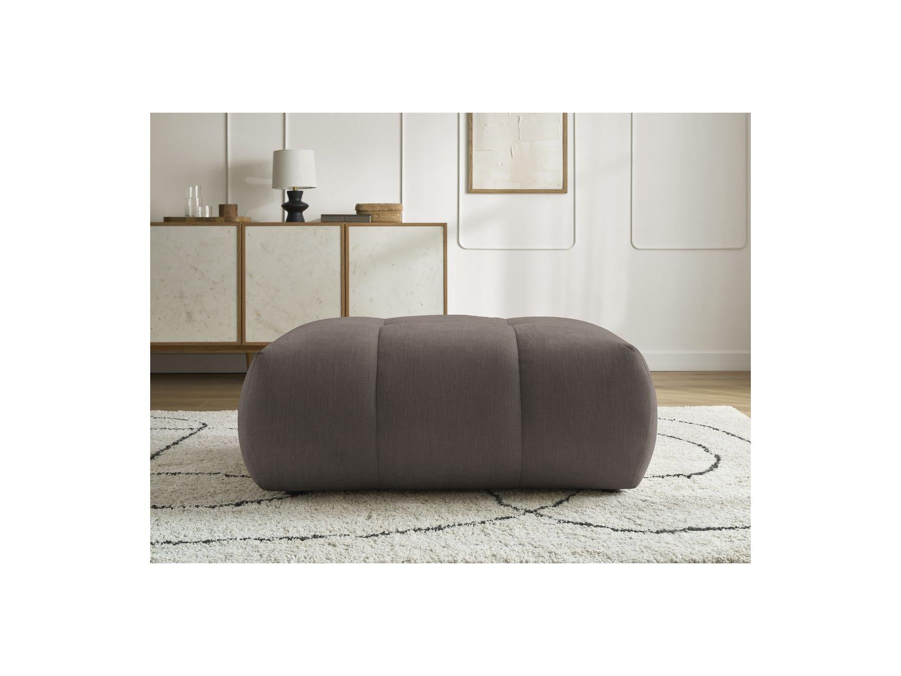 Fuji - Pouf - Tissu Lisse