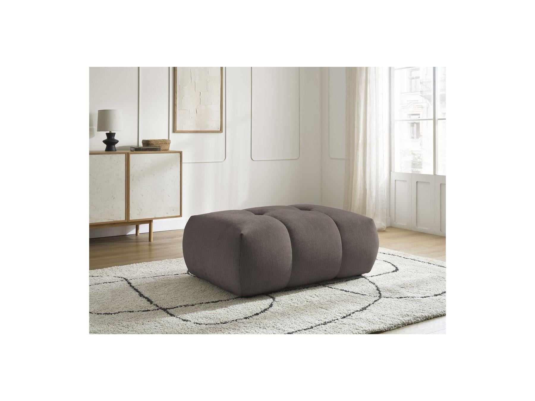 Fuji - Pouf - Tissu Lisse