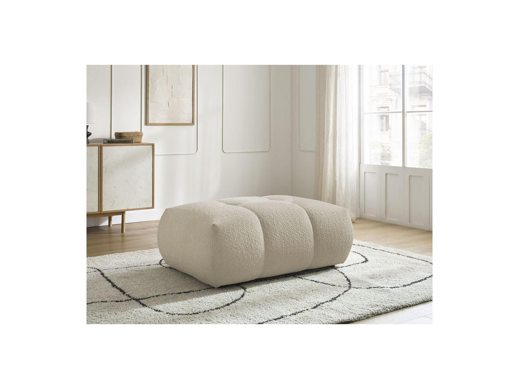 Fuji - Pouf - Tissu Bouclette