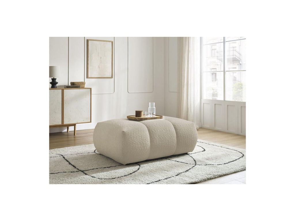Fuji - Pouf - Tissu Bouclette