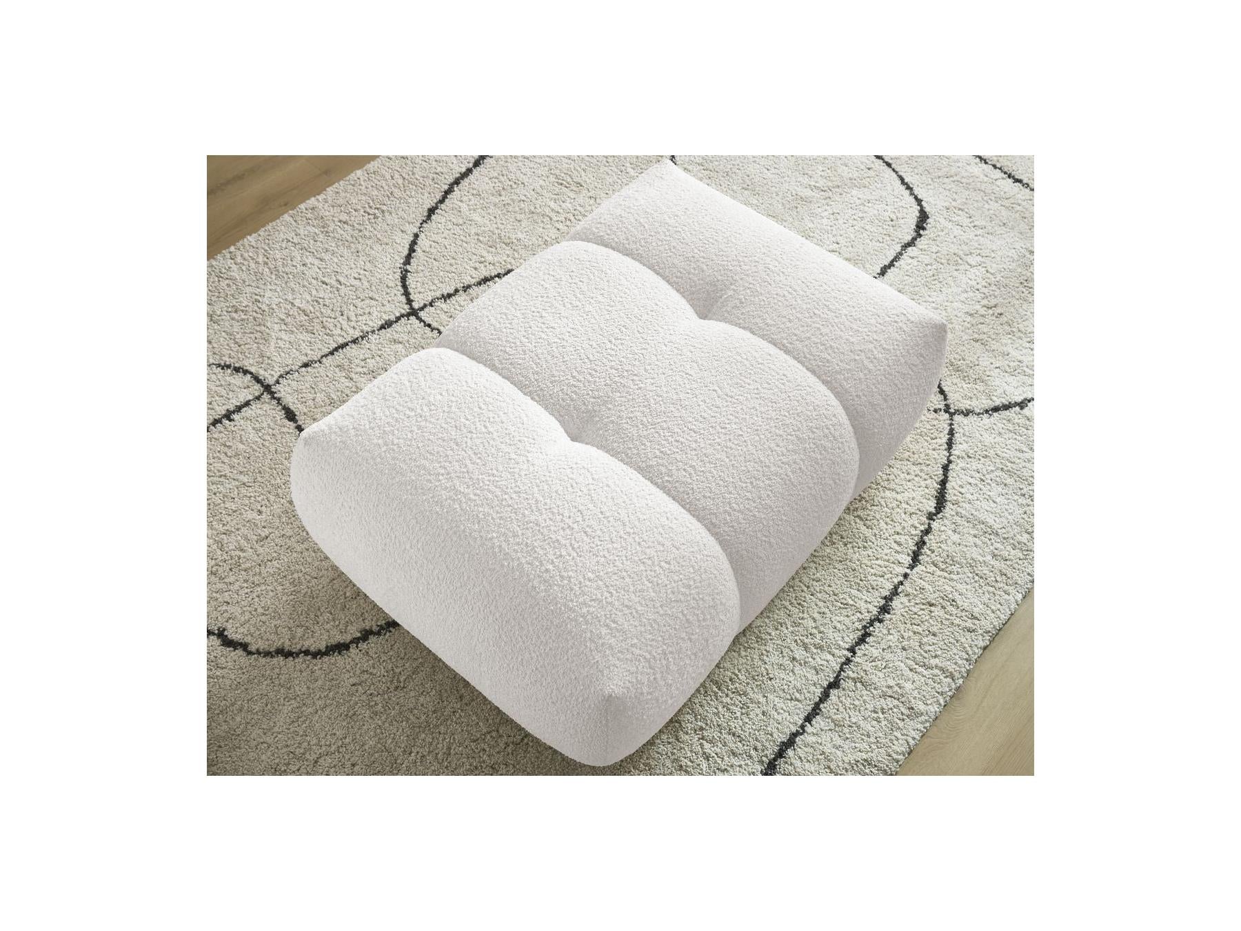 Fuji - Pouf - Tissu Bouclette