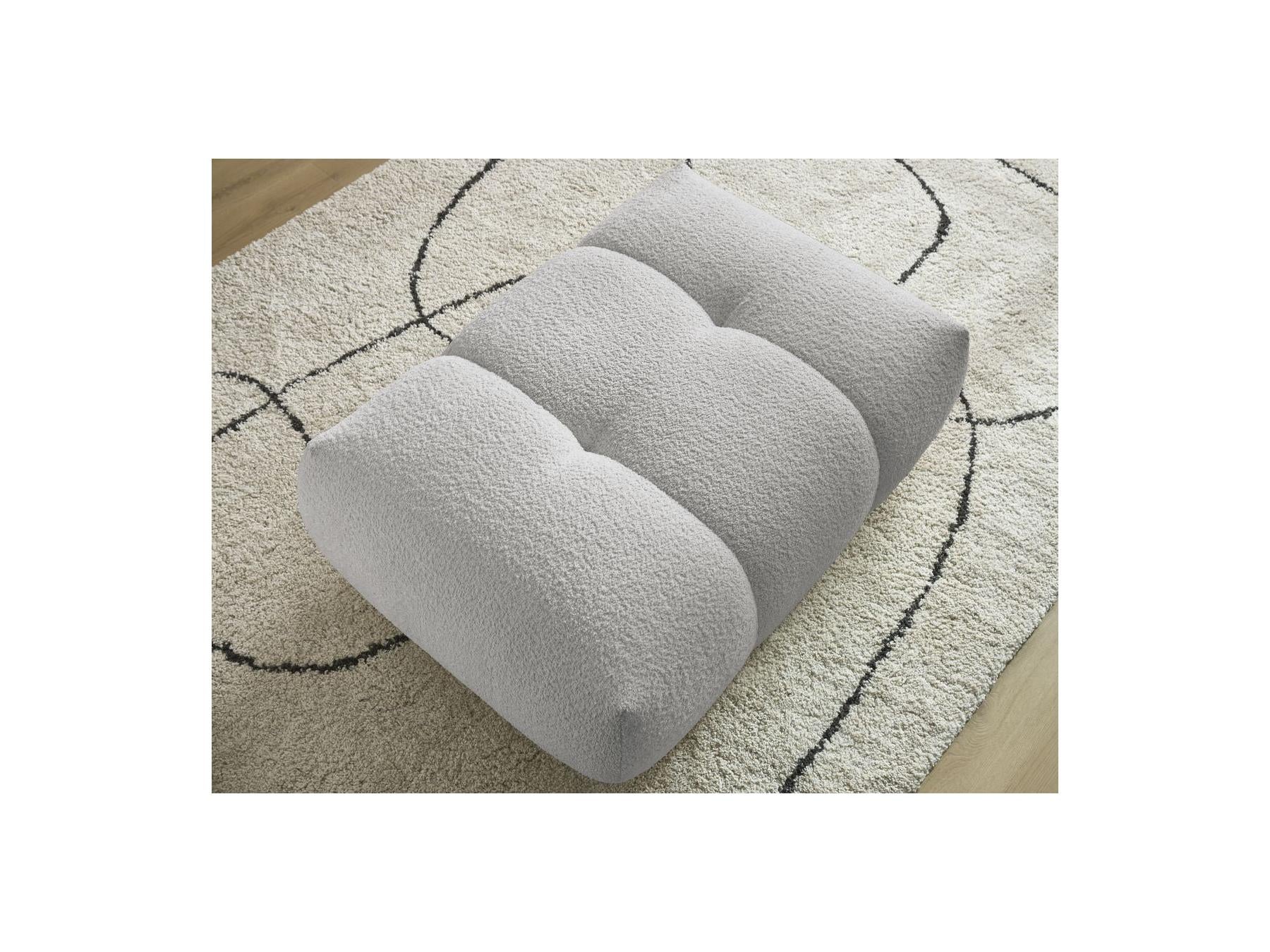 Fuji - Pouf - Tissu Bouclette