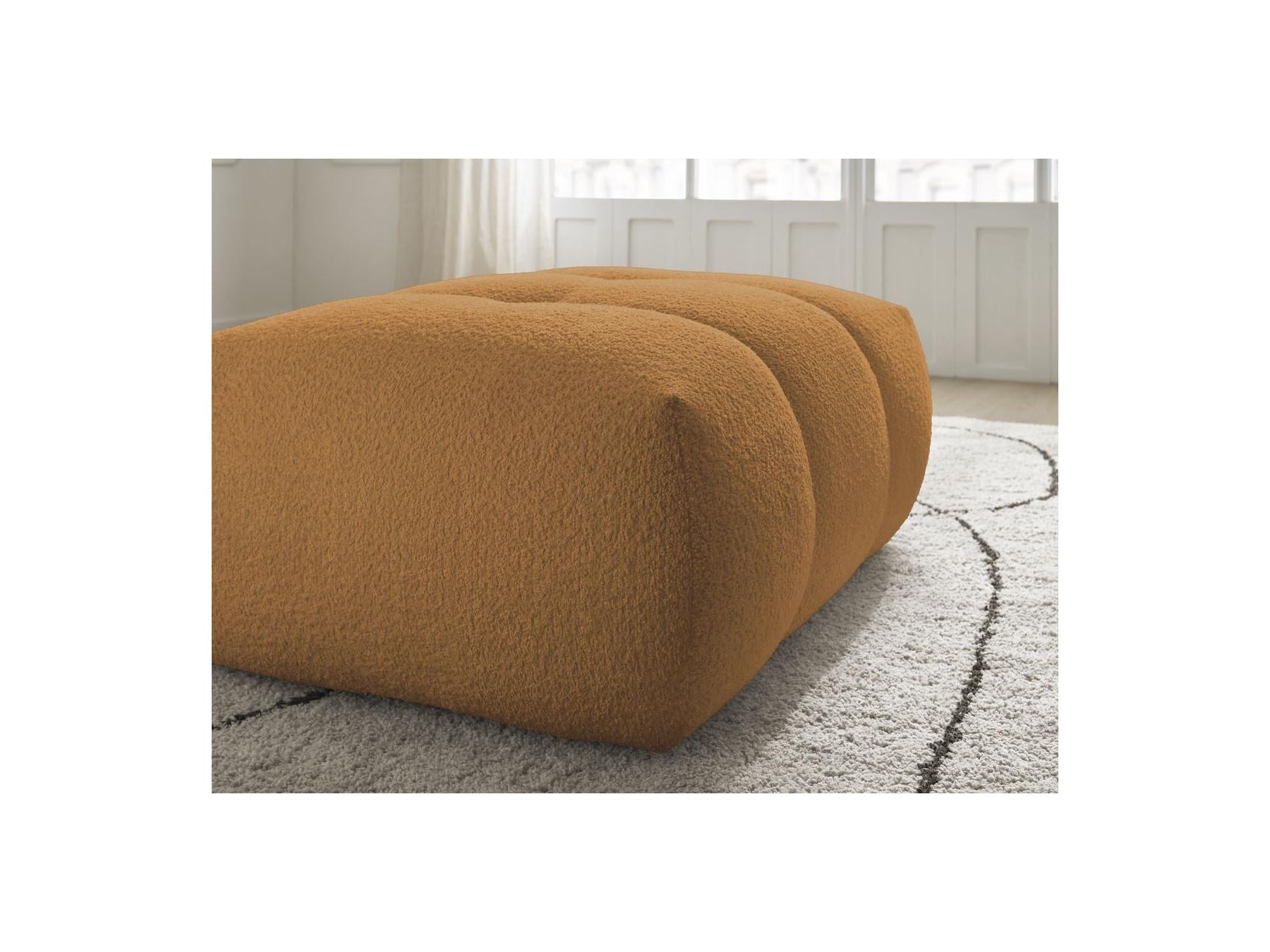 Fuji - Pouf - Tissu Bouclette