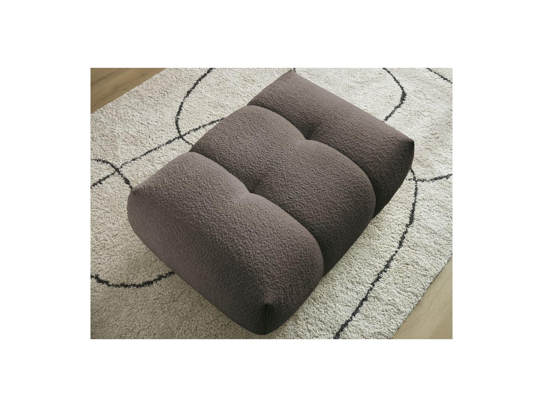 Fuji - Pouf - Tissu Bouclette