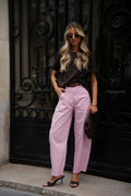 Jay Balloon Pants - Pink