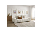 Everest - Fixed 3-Seater Straight Sofa - Flecked Fabric - 2 Cushions