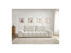Everest - Fixed 3-Seater Straight Sofa - Flecked Fabric - 2 Cushions