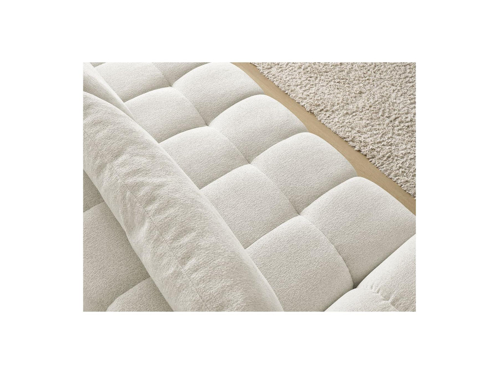 Everest - Fixed 3-Seater Straight Sofa - Flecked Fabric - 2 Cushions