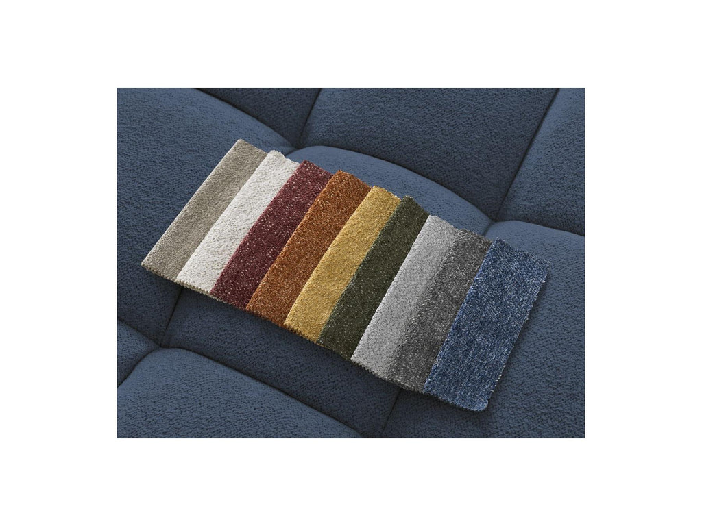 Everest - Fixed 3-Seater Straight Sofa - Flecked Fabric - 2 Cushions