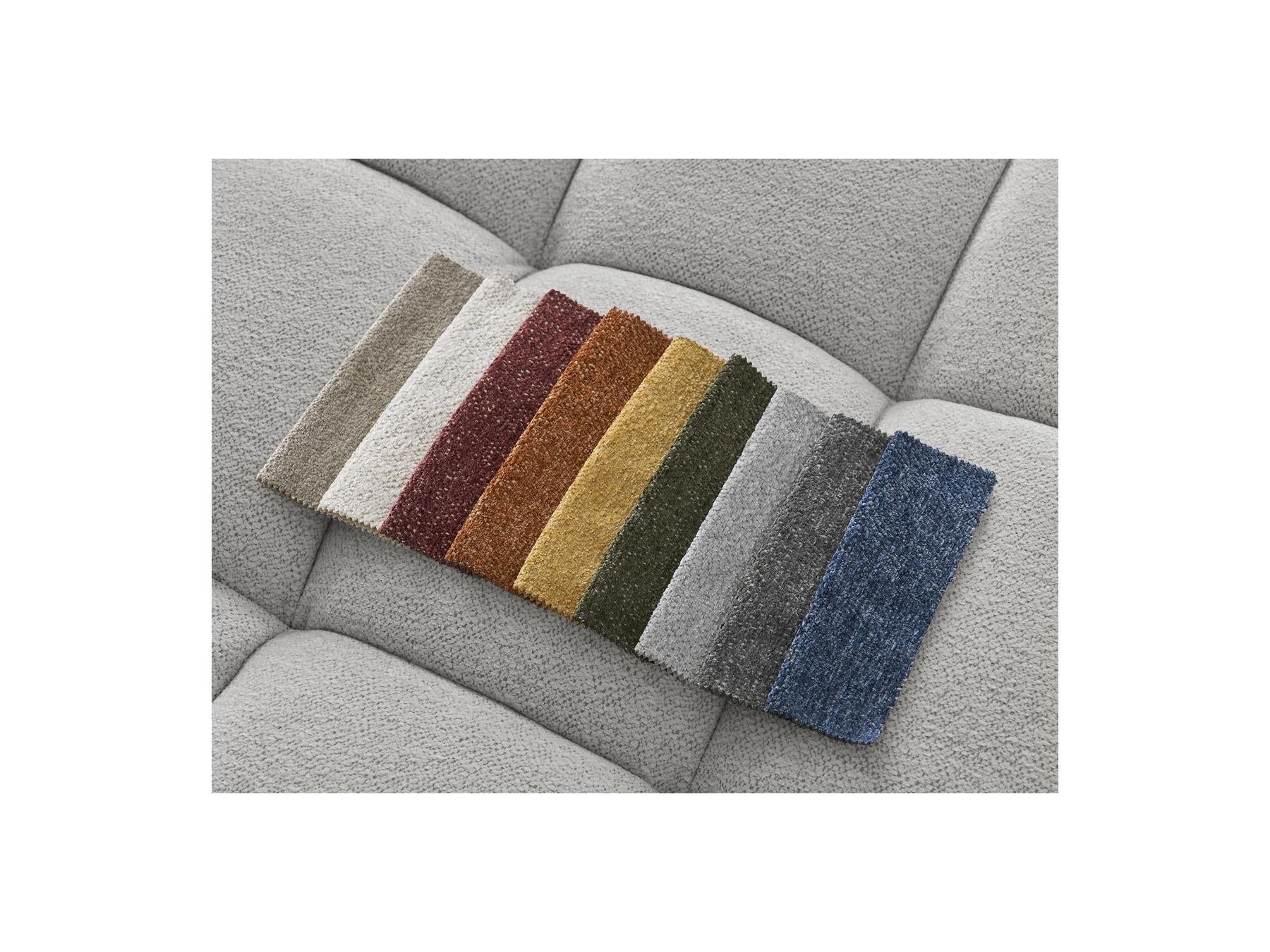 Everest - Fixed 3-Seater Straight Sofa - Flecked Fabric - 2 Cushions
