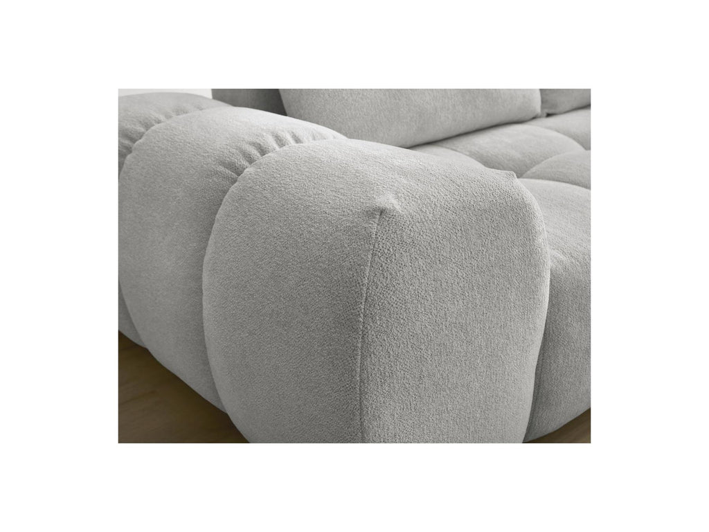 Everest - Fixed 3-Seater Straight Sofa - Flecked Fabric - 2 Cushions