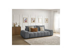 Everest - Fixed 3-Seater Straight Sofa - Flecked Fabric - 2 Cushions