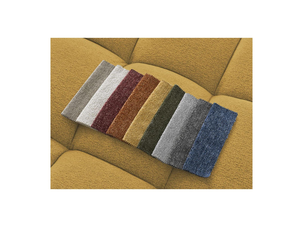 Everest - Fixed 3-Seater Straight Sofa - Flecked Fabric - 2 Cushions