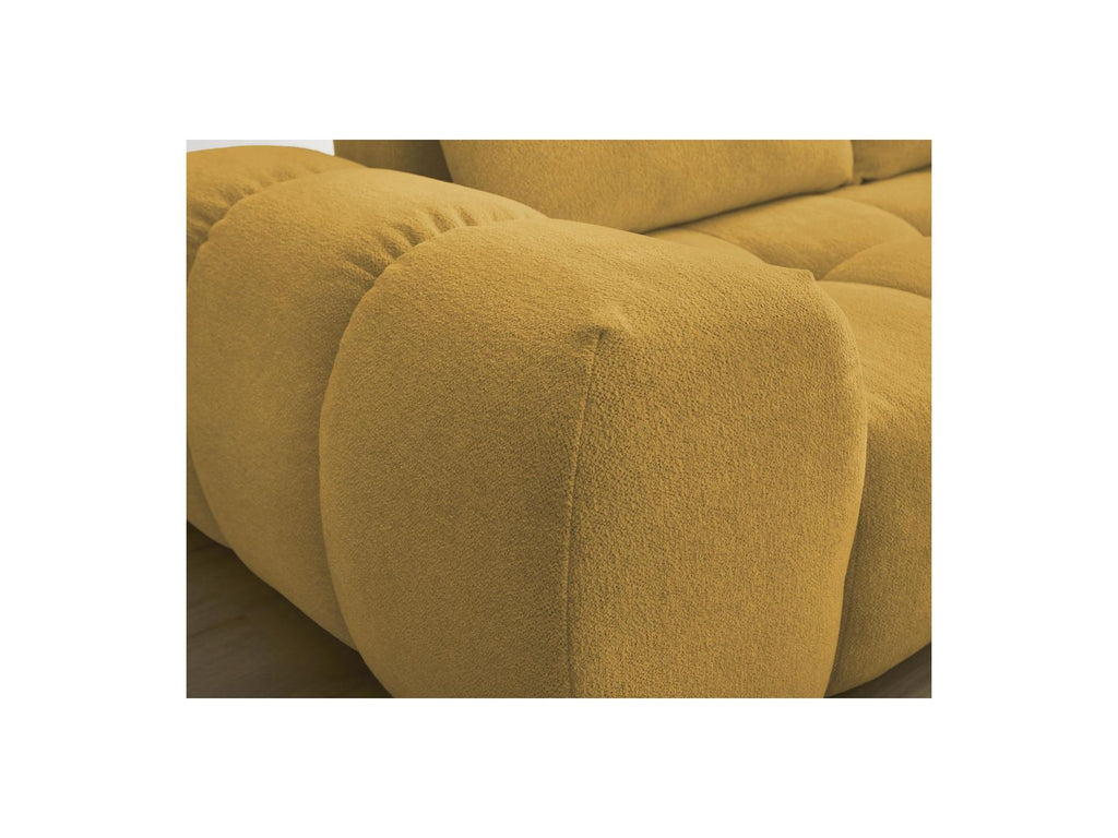 Everest - Fixed 3-Seater Straight Sofa - Flecked Fabric - 2 Cushions