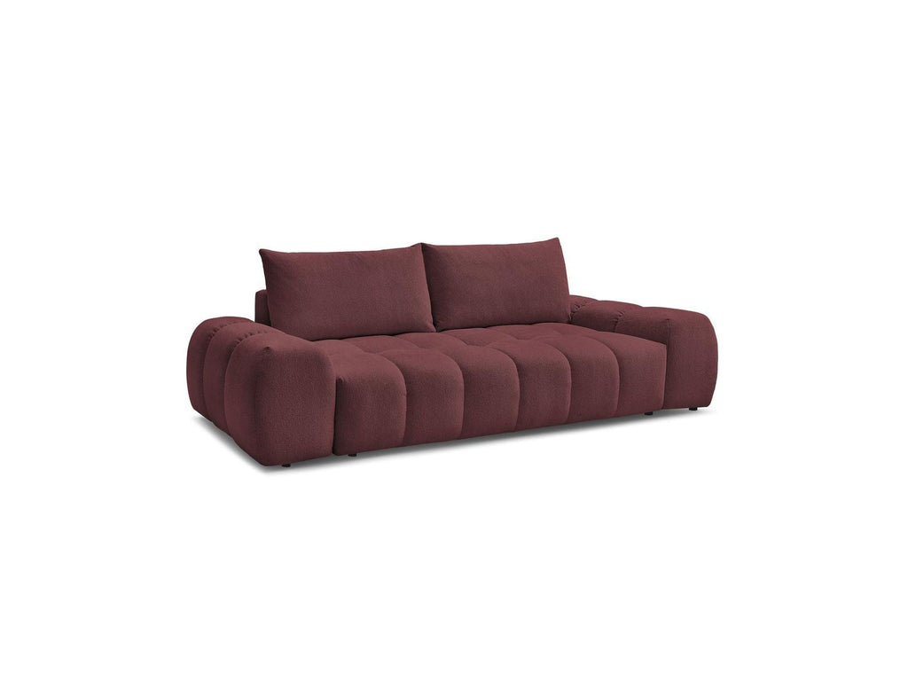 Everest - Fixed 3-Seater Straight Sofa - Flecked Fabric - 2 Cushions