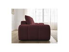 Everest - Fixed 3-Seater Straight Sofa - Flecked Fabric - 2 Cushions