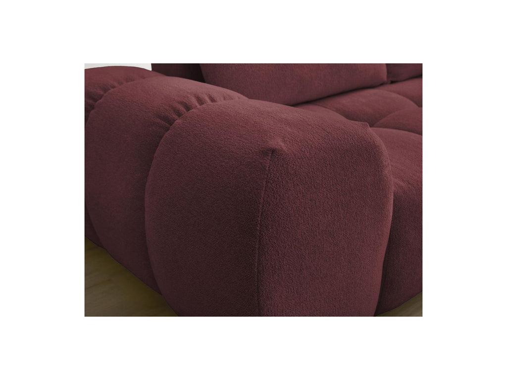 Everest - Fixed 3-Seater Straight Sofa - Flecked Fabric - 2 Cushions