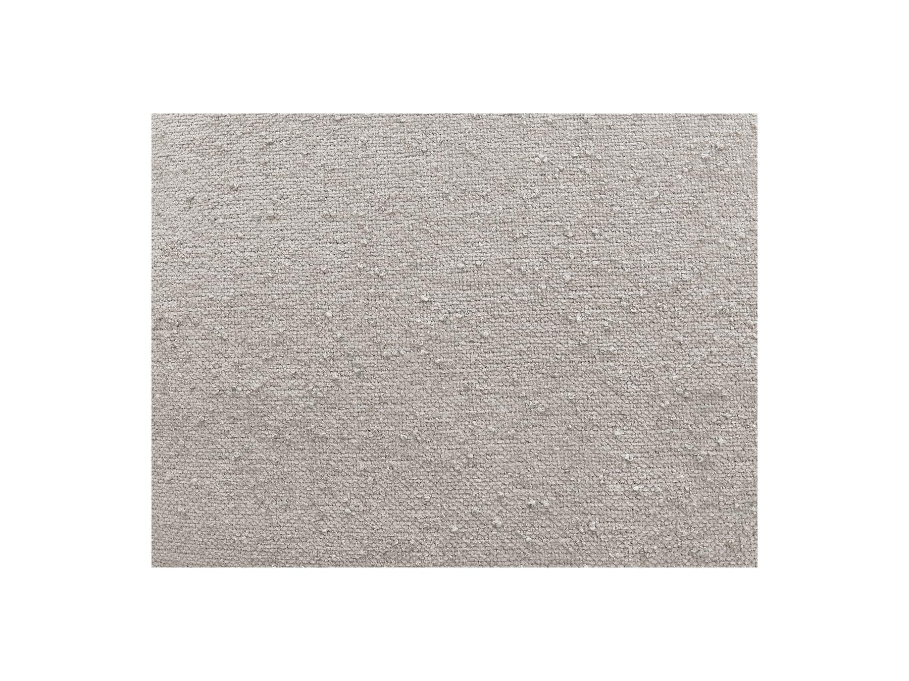 Everest - Canapé Droit Fixe 3 Places - Tissu Texturé - 2 Coussins