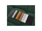 Everest - Canapé Droit Fixe 3 Places - Tissu Texturé - 2 Coussins