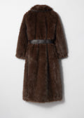 Manteau En Fourrure Coat X Chira - Marron