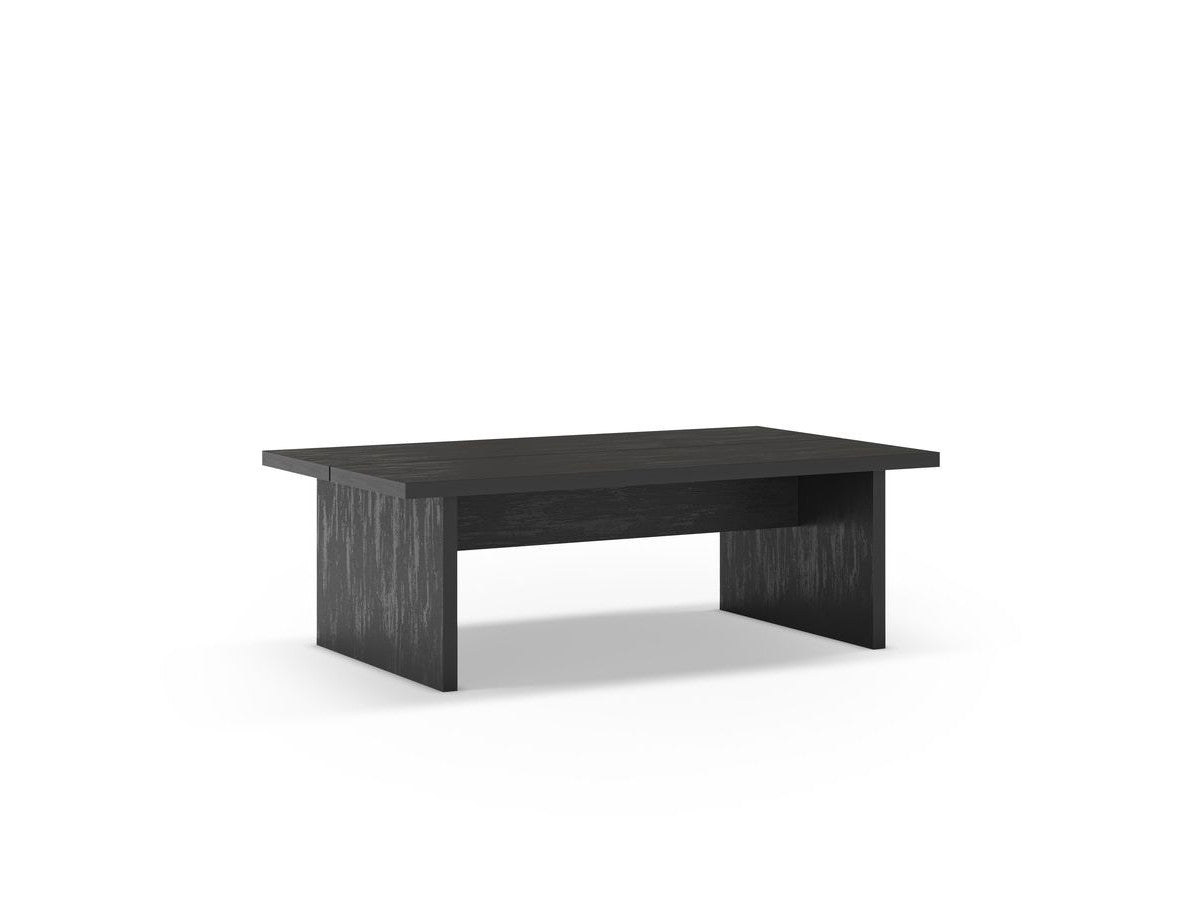 Loana - Mesa de centro 120 cm efecto madera
