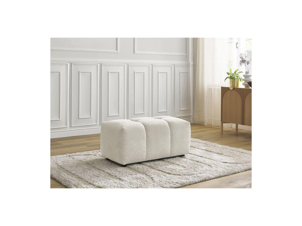 Roxelane - Pouf - Tissu Chiné
