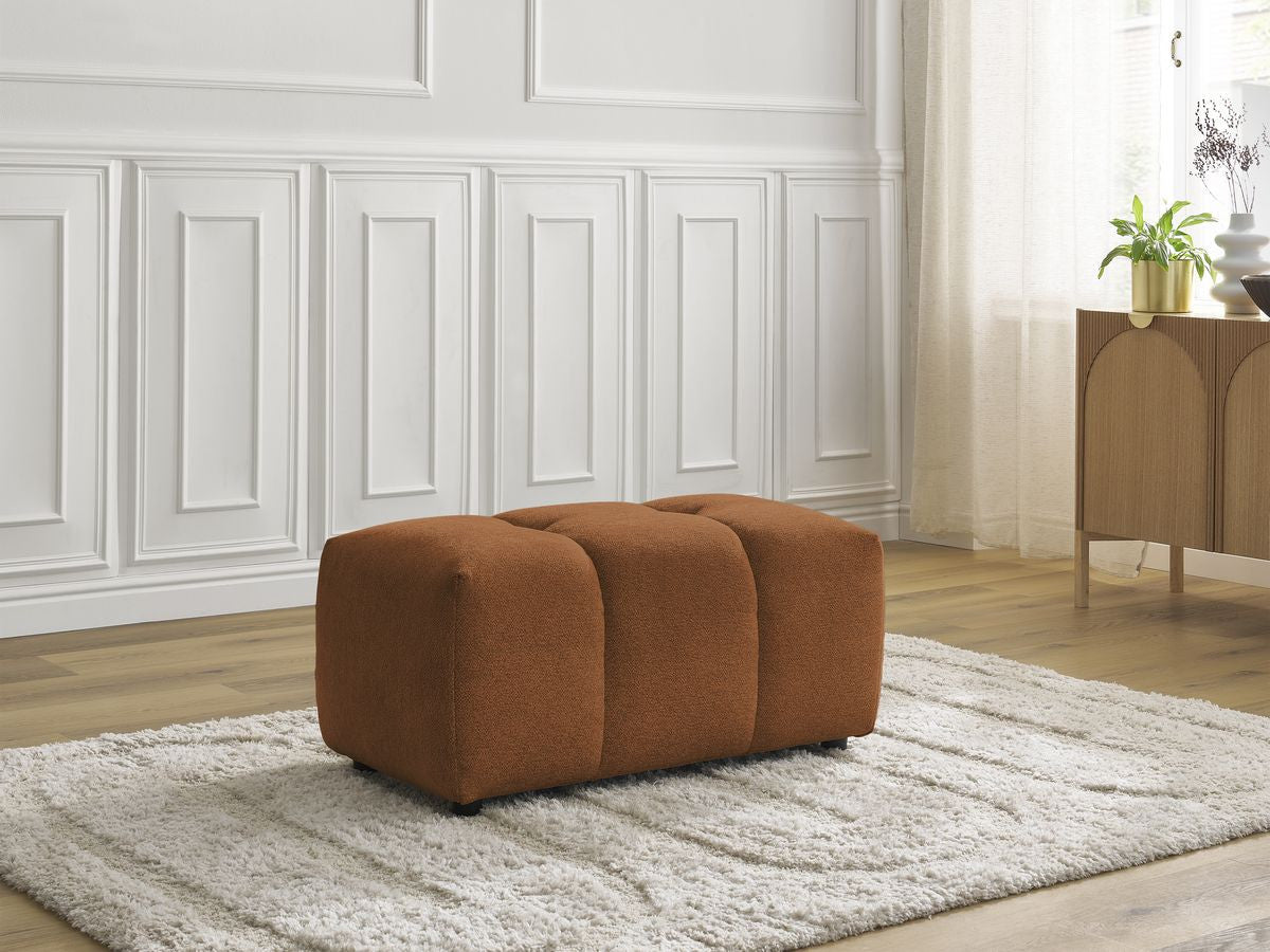 Roxelane - Pouf - Tissu Chiné