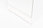 Stand - Miroir - Acier - Blanc
