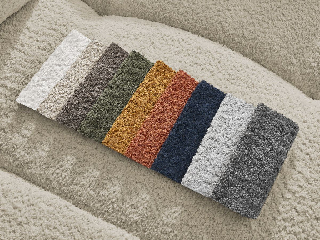 Roxelane - Pouf - Tissu Bouclette