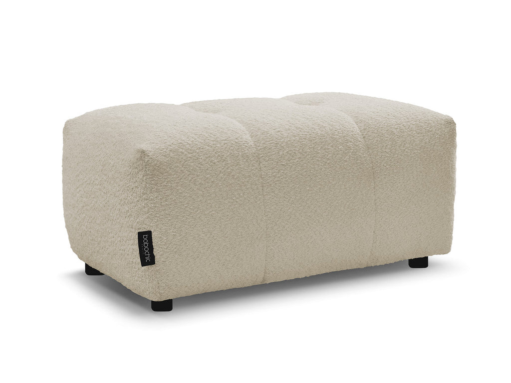 Roxelane - Pouf - Tissu Bouclette