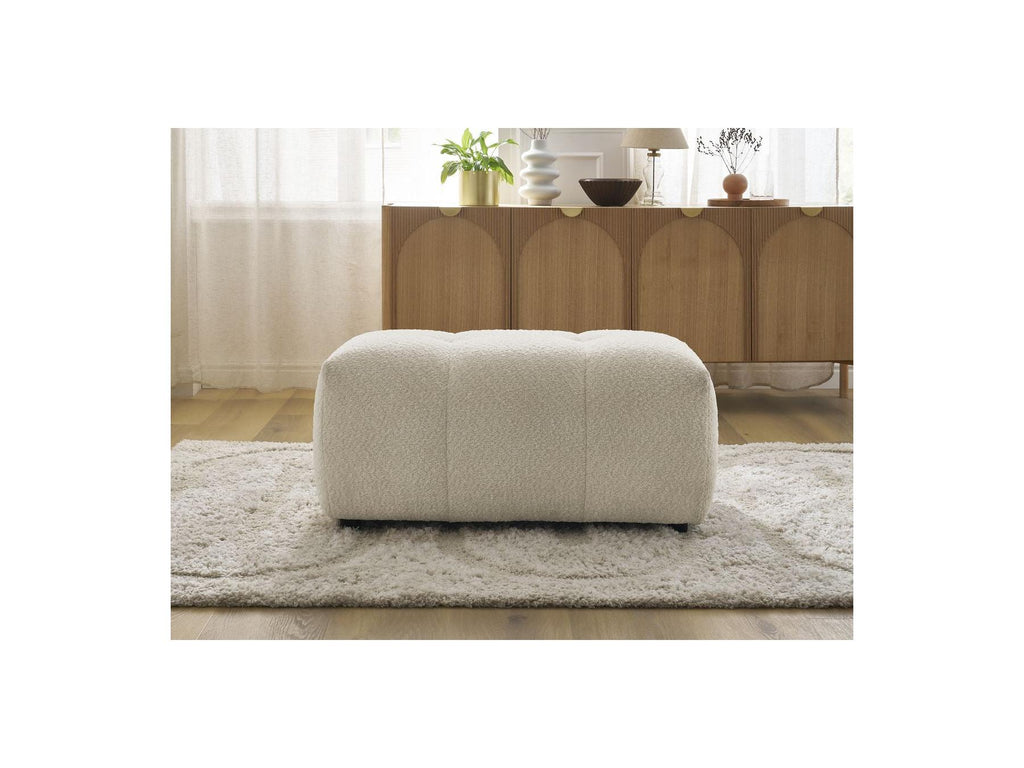 Roxelane - Pouf - Tissu Bouclette