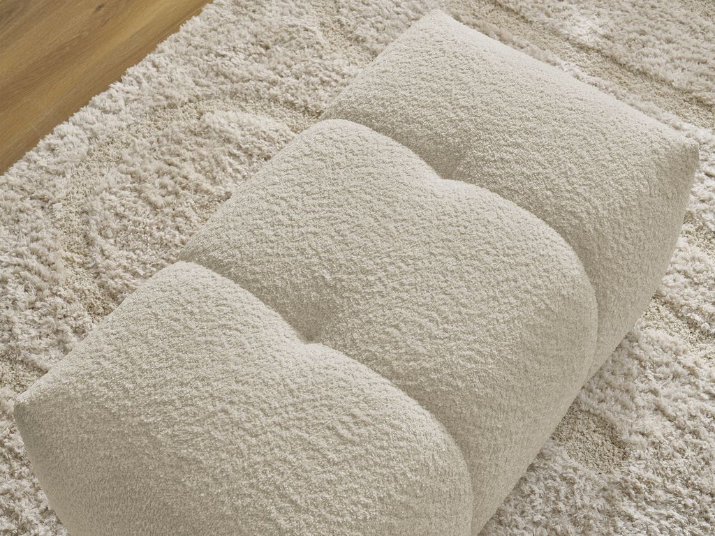 Roxelane - Pouf - Tissu Bouclette