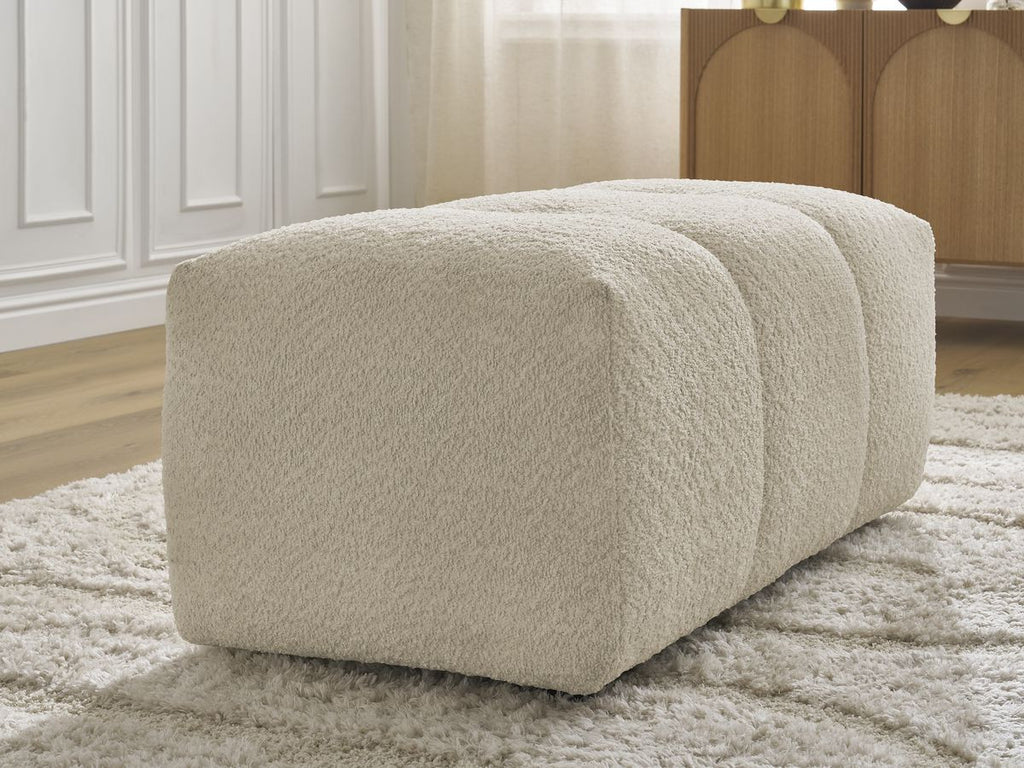 Roxelane - Pouf - Tissu Bouclette