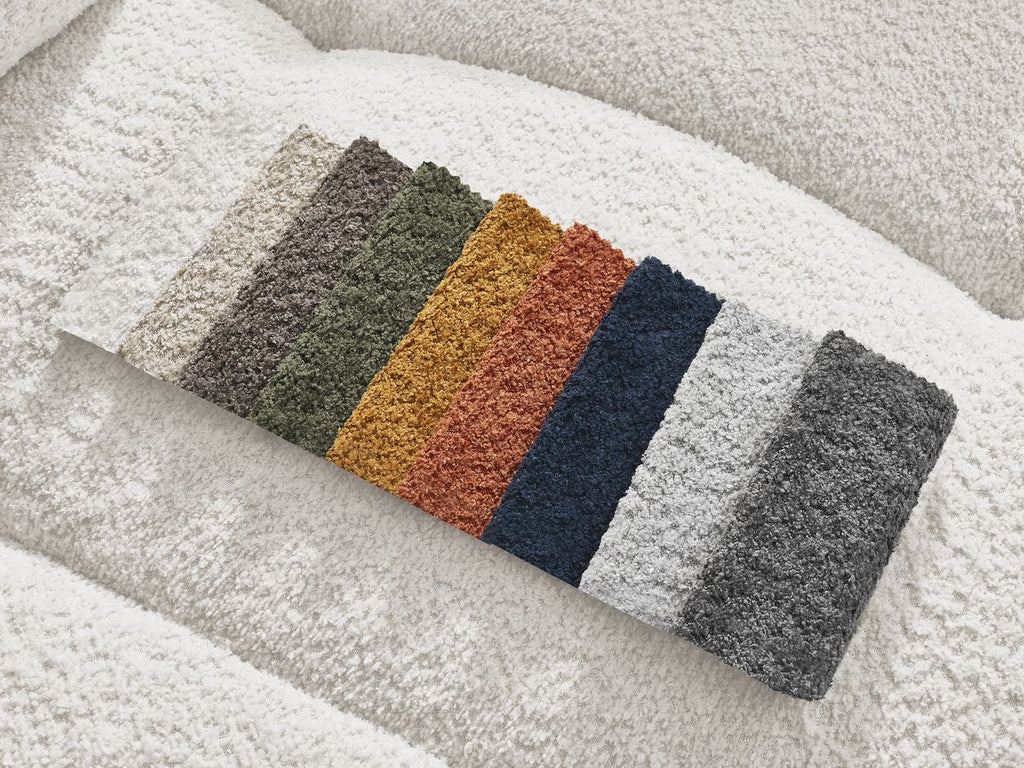 Roxelane - Pouf - Tissu Bouclette