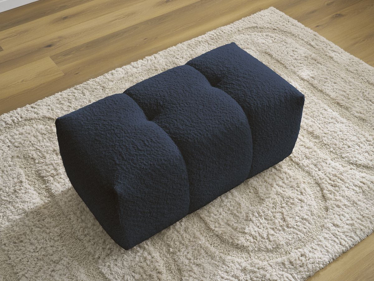 Roxelane - Pouf - Tissu Bouclette