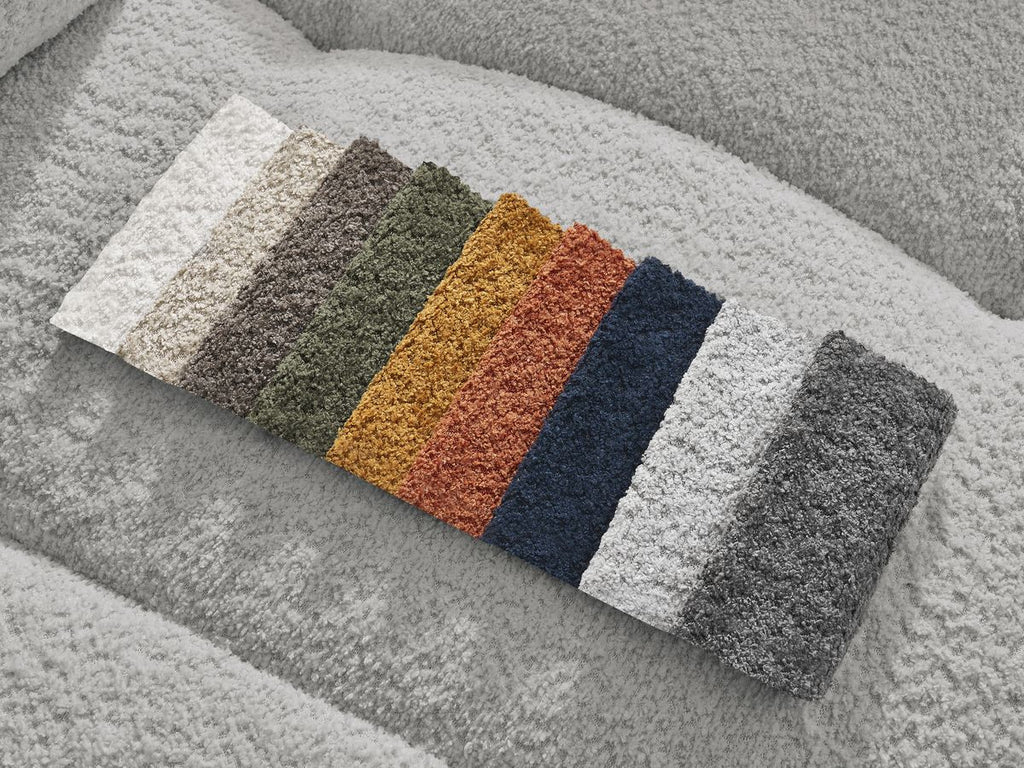 Roxelane - Pouf - Tissu Bouclette