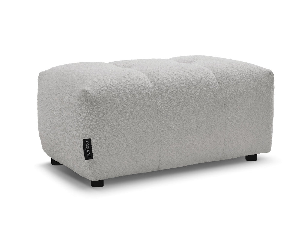 Roxelane - Pouf - Tissu Bouclette