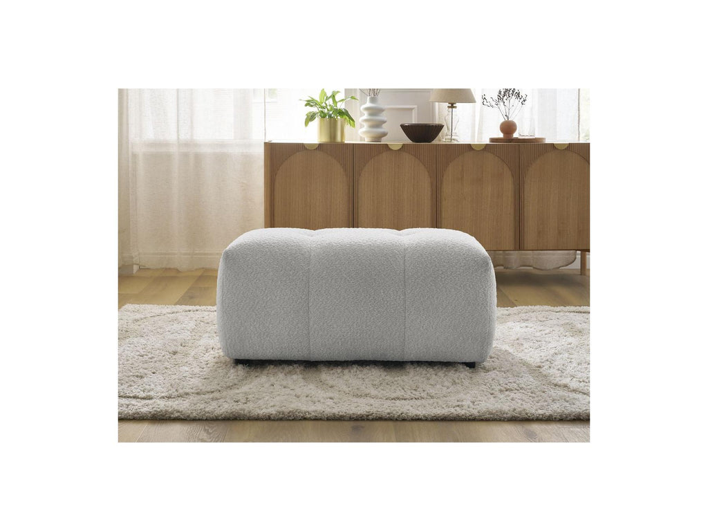 Roxelane - Pouf - Tissu Bouclette