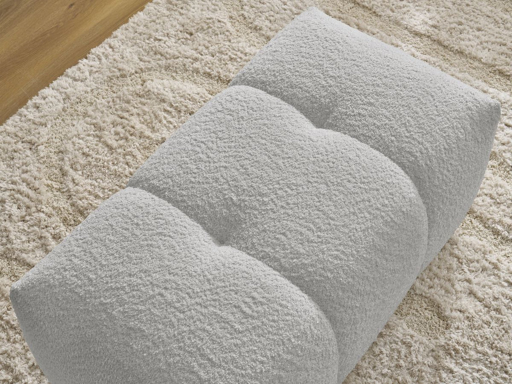 Roxelane - Pouf - Tissu Bouclette